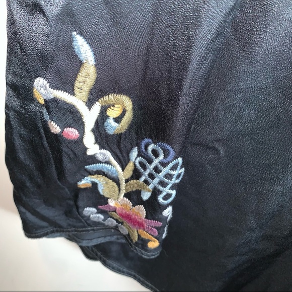 Johnny Was Esta satin blouse size XXL style #B16919-9 - Picture 9 of 16